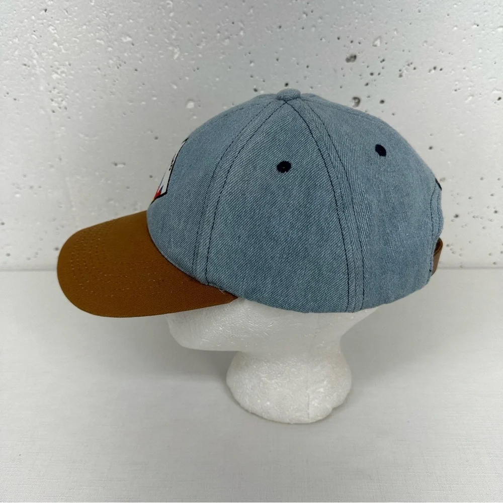 Legend 5 Panel Denim Adjustable Baseball Hat
